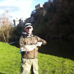 Fort William – Mossy Browne with 8lb salmon from Fort William