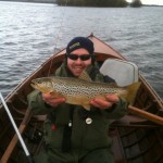 David O’Connor, Armagh with his 6 ½ trout caught on Sunday April 21st using a dabbler
