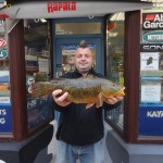 Boris with his specimen Wrasse caught on Bundoran Star