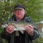 Lene committee member Frank Mckeown with lovely rainbow.