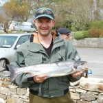 Darren Ferguson Had This Fish From The Foot Bridge At Lareen On a No.4 Mepps Yesterday.