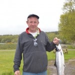 Dermot Mc Neice With His 7lbs Fish From The Meadow On Prawn This Morning.