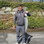 Eoin Mc Manus With His 9lbs Fish From The Crooked Hole On Rapala On Friday.