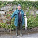 Jimmy Laffin With His 9lbs Fish From The Cascades On A Bann Special On Friday.