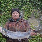 Nigel Abrahams With His Second Fish On Wednesday From Fogan’s Bushes.