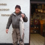 Thomas Maurer With His 8.5lbs Fish From The Sand Hole On Rapala On Thursday.