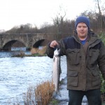 William Rainey With His Fish From The Mill Pool This Morning.