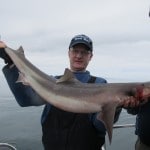 William Watson with his cracking 22lb spurdog taken in very deep water north of Red Bay