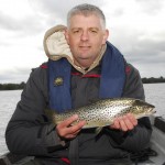 Lough Sheelin – Aengus Byrne of Intel with his 1lb 15oz trout