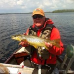 Lough Sheelin – The end to a perfect fishing holiday – Kieron Thomas, Wales with his beautiful brown trout