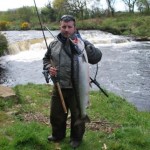 Jullian Ciconte with his 14.5lb fish from the Duff