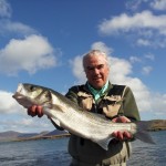 Thatch Cottage – Nick Gough with the best bass of his trip