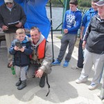Waterford Fly Fishing – Ben Smity receives his junior award for second best brown (38cm) at Carrigavantry Open Day on May 18th