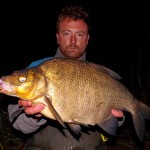Sidney with  8lb 10oz bream from Carrigadrohid
