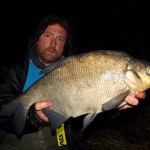 Sidney with a 7lb 11 bream from Carrigadrohid