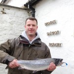 Lee Bunting With His Fish From The Black Hole On Rapala On Saturday.