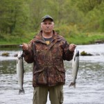 Nigel Abrahams With His Fish On Sunday From Below Lennox’s.