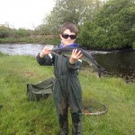 TJ Mc Donnell With His Fish From Lennox’s On Sunday.