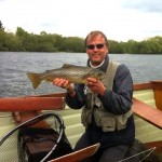 Dutch man Geert Verdonk with his trout of over 4 lb.