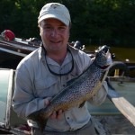 Lough Sheelin – Dom Kerrigan, Co. Fermanagh with his winning 3.31 trout