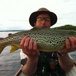 Lough Sheelin – Joe Casey, Athlone with his lovely Sheelin trout, June 4th