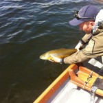 Lough Sheelin – Noel Shiels releasing his lovely Sheelin trout