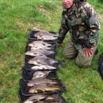Howard with part of his catch of Tench and Bream
