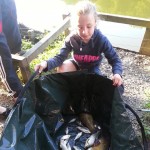 Molly Browne 7 with a great mixed bag at the junior match.