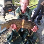 Thomas Quinlin with the biggest of his 32kg haul.