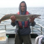 A fine ling taken recently on board the Leah