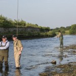 Minister Fergus O'Dowd and Inland Fisheries Ireland CEO Ciarán Byrne