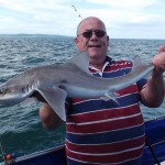 Dave Sexton with a fine SmoothHound of 8.1lb