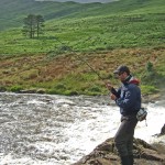 Alessio Sarina Playing First Salmon Erriff July 2013