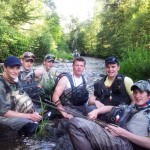 Michael Conroy far right France 2012