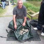 George Quinlin winner of the Silver Fish Match on Sunday