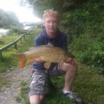 Mick Kelly from Athy with a 7.5lb on Monday