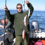 How about this for a string of species, Coalfish, mackerel, male Cuckoo, female Cuckoo!