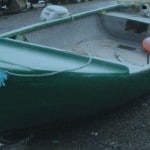 James Tate's 16-foot fibreglass punt