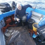 Dave with 188lb female skate