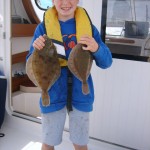 Luke with Plaice and nice Dab