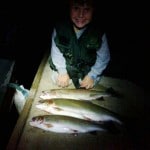 Gavin Mitchelle with his super catch