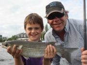 Smoothies, mullet and fun in Wicklow Conor Kennedy and Terry Jackson with his bonus Grey Mullet