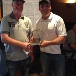 Donal McGurk presents Winner Cathal Hughes