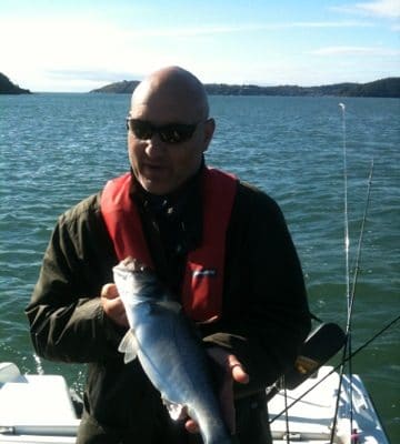 All good things come to those who wait..!! Kevin Beattie with his first bass