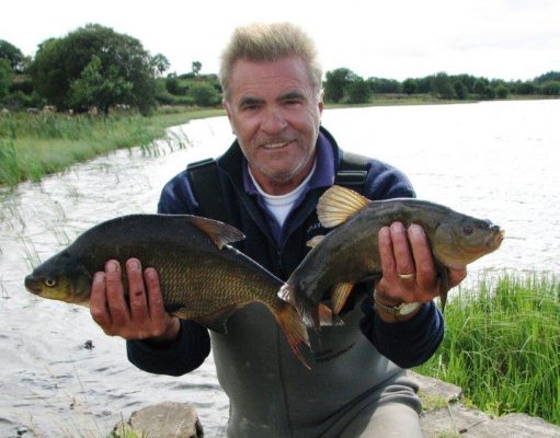 Kelvyn with a couple of bonus fish