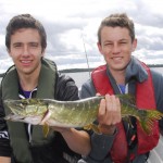 Yassen Mechal of Adu Dhabi with pal Andrew Lord from Crosshaven wit hEnnell pike