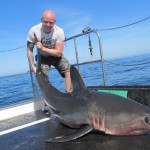 Drew Nelson with Porbeagle