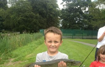 A wee pike for wee Daniel and lots more fun to come