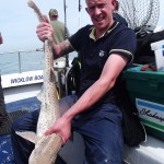 Aaron O Neil shows off his fine double figure BullHuss, one of 5 caught that day.
