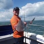 Anthony Greene with his specimen tope taken offshore in 34Metres of water